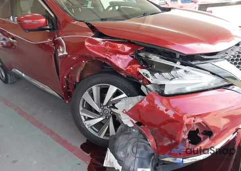 2019 Nissan Murano Sl z USA, uszkodzony, nr VIN 5N1AZ2MJ7KN125409